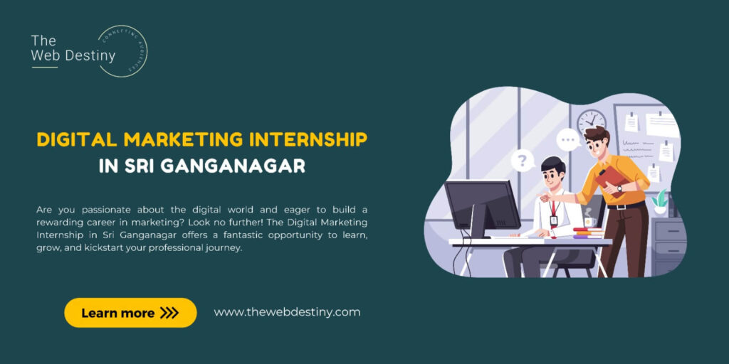 Digital Marketing Internship in Sri Ganganagar