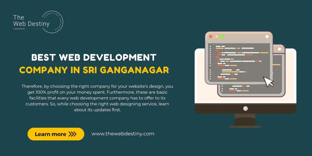 Best Web Development Company in Sri Ganganagar